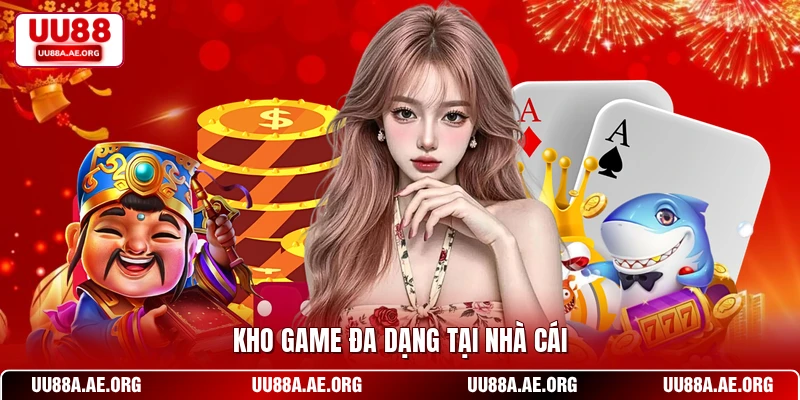 Kho game đa dạng tại nhà cái UU88